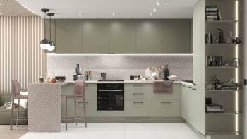 Тренды и новые цвета в дизайне современных кухонь в 2023 году в Горняке - gornyak.mebel54.com | фото