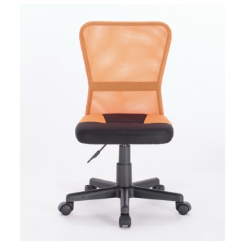 Кресло компактное BRABIX Smart MG-313 (черный, оранжевый) в Горняке - gornyak.mebel54.com | фото