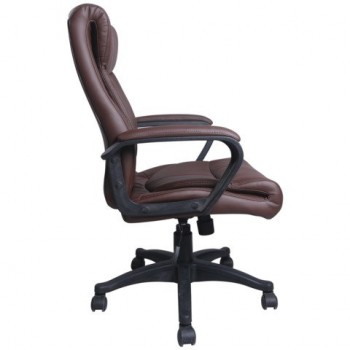 Кресло офисное BRABIX Enter EX-511 (коричневый) в Горняке - gornyak.mebel54.com | фото