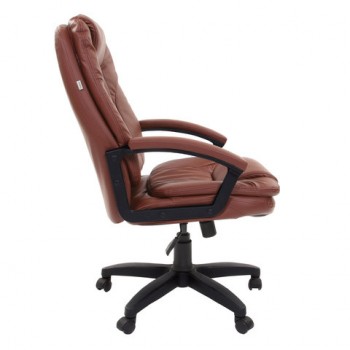 Кресло офисное BRABIX Trend EX-568 (коричневый) в Горняке - gornyak.mebel54.com | фото