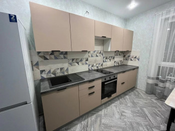 Модульная кухня Норд 2,5 м (Софт какао/Белый) в Горняке - gornyak.mebel54.com | фото