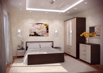 Модульная спальня Фиеста в Горняке - gornyak.mebel54.com | фото