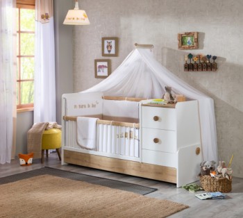 NATURA BABY Детская кровать-трансформер 2 20.31.1016.00 в Горняке - gornyak.mebel54.com | фото