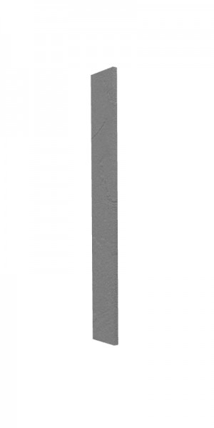 Панель торцевая (для шкафа верхнего торцевого высокого) ВПТ 400 Лофт (Штукатурка серая) в Горняке - gornyak.mebel54.com | фото