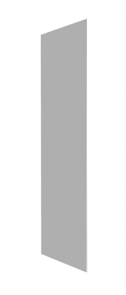 Панель торцевая ПН/ПНЯ М Ройс (для пеналов) Белый софт в Горняке - gornyak.mebel54.com | фото