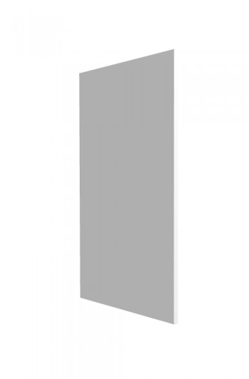 Панель торцевая СТ 400 Ройс (для шкафа торцевого нижнего) Белый софт в Горняке - gornyak.mebel54.com | фото