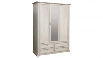 Шкаф для одежды "Сохо" (бетон пайн белый/4 ящика/1532) в Горняке - gornyak.mebel54.com | фото