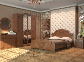 Спальный гарнитур Мария  в Горняке - gornyak.mebel54.com | фото
