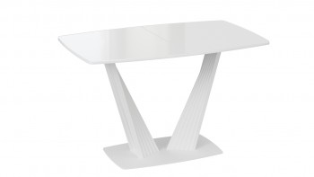 Стол раздвижной «Фабио» Тип 1 Белый в Горняке - gornyak.mebel54.com | фото