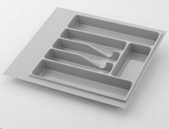 Вкладыш для кухонных принадлежностей, серый, Volpato 600 мм в Горняке - gornyak.mebel54.com | фото